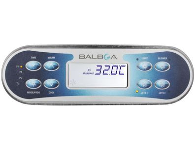 Balboa ML700 Bedienfeld 8 Button Whirlpool Steuerung GL2000 GL8000 Panel