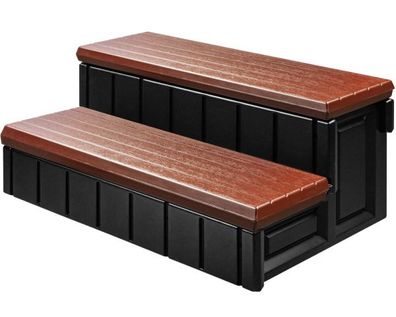 Whirlpooltreppe - Stufen mit integriertem Stauraum