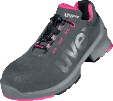 Uvex 1 Ladies Halbschuhe S2 85628 Grau, Pink (85628)
