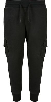 Urban Classics Boys Fitted Cargo Sweatpants black