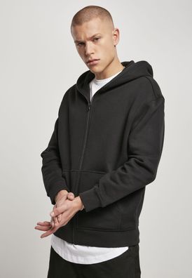 Urban Classics Sweatshirt Organic Full Zip Hoodie Black