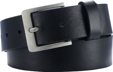 Playshoes Kinder Leder-Gürtel 30 mm Breite Schwarz