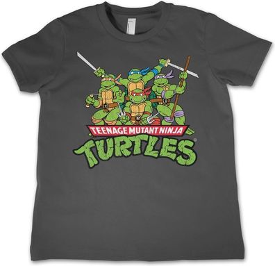 Teenage Mutant Ninja Turtles Teeange Mutant Ninja Turtles Distressed Group Kids