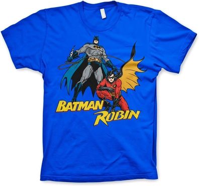 Batman &amp; Robin T-Shirt Blue