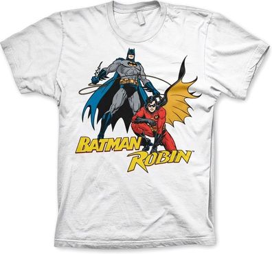 Batman &amp; Robin T-Shirt White