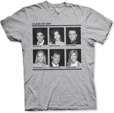 Friends Class Of 2004 T-Shirt Heather-Grey