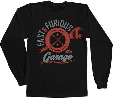 Fast &amp; Furious Garage Longsleeve Tee Black