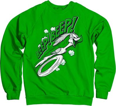 Looney Tunes BEEP BEEP Sweatshirt Green