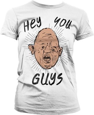 The Goonies Hey You Guys Girly Tee Damen T-Shirt White