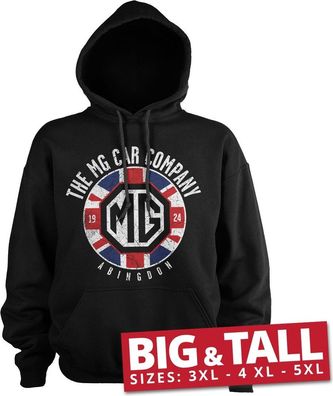 The MG Car Company 1924 Big &amp; Tall Hoodie Black