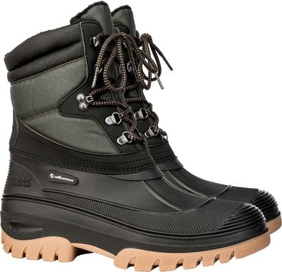 Albatros Damen Hudson Gefütterter Schnürstiefel Schwarz/Kombin