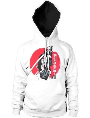 Suicide Squad Katana Hoodie White