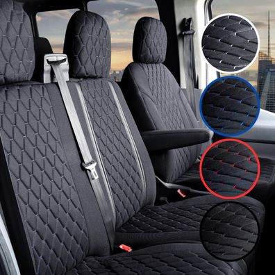 Sitzbezüge 1 + 2 passend für Mercedes Vito Viano V-Klasse ab Bj. 2003 Bilgo