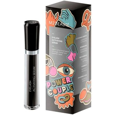 M2 Beaute Werbeset Wimpernaktivierendes Serum für den Sommer