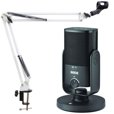 Rode NT-USB MINI USB-Studio-Mikrofon mit NB35WH