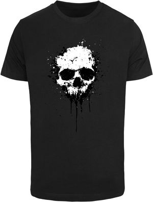 Mister Tee T-Shirt Artsy Skull Paint MT3889