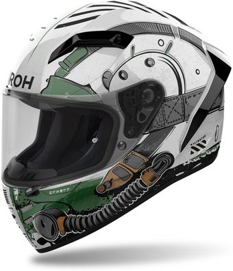 Airoh Motorrad Integralhelm Connor Alligator AI10010080