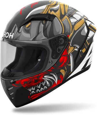 Airoh Motorrad Integralhelm Connor Samurai AI10010094