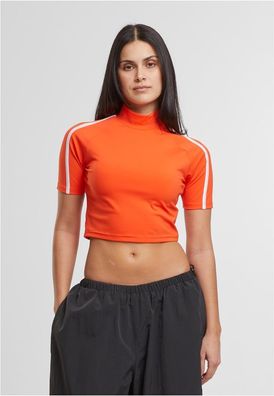 Urban Classics Damen Ladies High Neck Short Tee TB7137