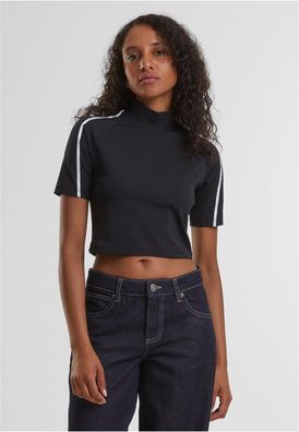 Urban Classics Damen Ladies High Neck Short Tee TB7137
