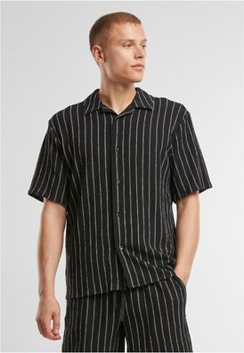 Urban Classics Hemd Striped Crinkle Resort Shirt TB7342