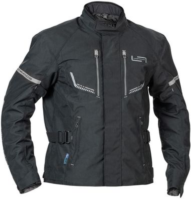 Lindstrands Motorrad Jacke Textile Jacket Lomsen Black 720-24063000