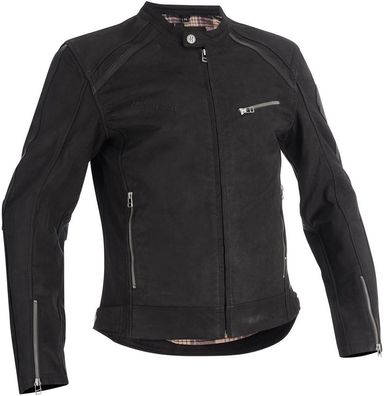 Halvarssons Motorrad Jacke Leather Jacket Sandtorp Black 710-23020200