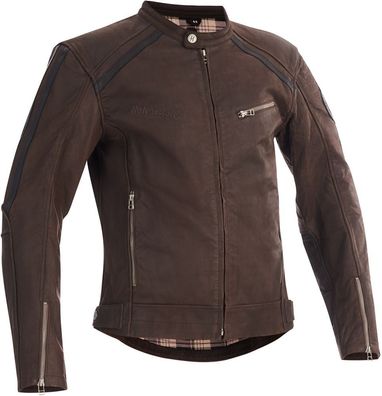 Halvarssons Motorrad Jacke Leather Jacket Sandtorp Brown 710-23020230
