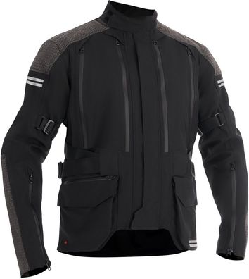 Halvarssons Motorrad Jacke Textile Jacket Dalen Black 710-25060100