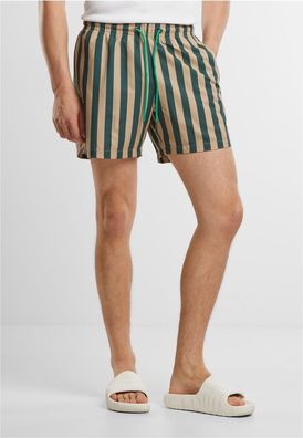 Urban Classics Badeshorts Striped Seersucker Swim Shorts TB7347