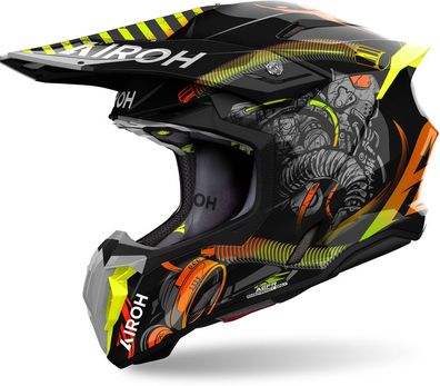 Airoh Motorrad Crosshelm Twist 3 Toxic AI40030083