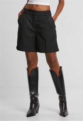 Urban Classics Damen Ladies Pleated Bermuda Shorts TB7196