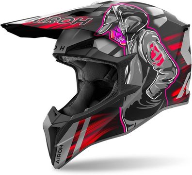 Airoh Motorrad Crosshelm Wraaap Cyber AI40040040