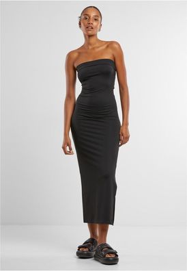 Urban Classics Damen Kleid Ladies Bandeau Midi Dress TB7468
