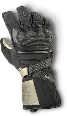 Halvarssons Motorrad Handschuhe Glove Thiola Black/Grey 710-24121009