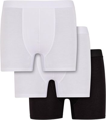 Urban Classics Boxershorts Natural Fibre Retro 3-Pack TB7680B
