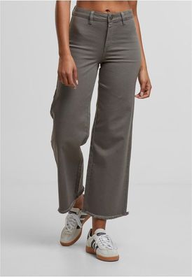 Urban Classics Damen Jeanshosen Ladies Relaxed Straight Fit Denim TB7546