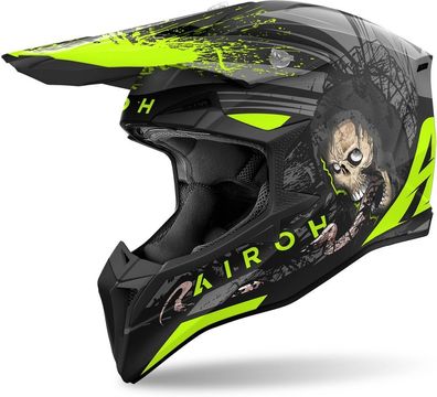 Airoh Motorrad Crosshelm Wraaap Darkness AI40040091