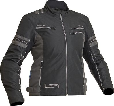 Lindstrands Damen Motorrad Jacke Textile Jacket Liden Women Black 720-21050200