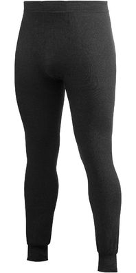 Woolpower Funktionsunterwäsche Long John 400 Merino Mid Layer Black 582-7344