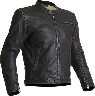 Halvarssons Motorrad Jacke Leather Jacket Idre Black 710-21020200