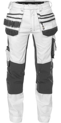 Dassy Malerhose mit Stretch, Holstertaschen und Kniepolstertaschen Flux Painters