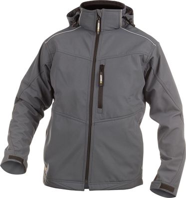 Dassy Softshell-Jacke Tavira PES21 Zementgrau