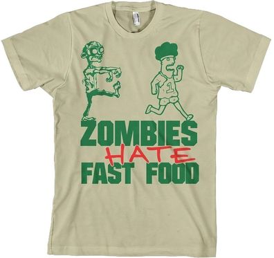 Hybris Zombies Hate Fast Food! Khaki