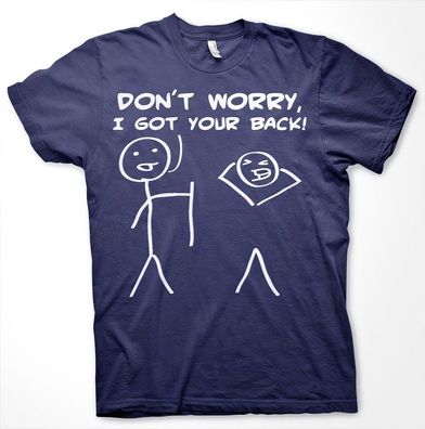 Hybris Don't Worry, I Got Your Back! T-Shirt Navy