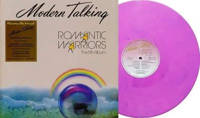 Modern Talking - Romantic Warriors(1987/2023) (LP, Pink & Purple Marbled vinyl ) NEU