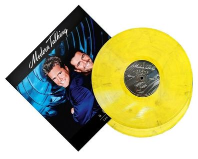 Modern Talking - Alone (1999 / 2023) (2xLP Yellow Vinyl ) NEU