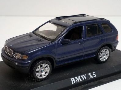 BMW X5 blaumetallic 1:43 delPrado #