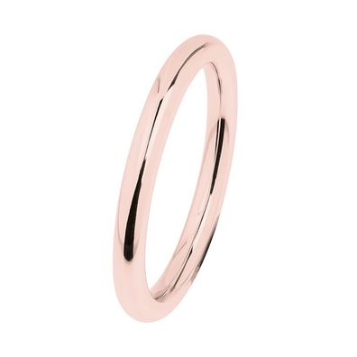 Ernstes DESIGN Damen Ring R452 Edelstahl rosé vergoldet