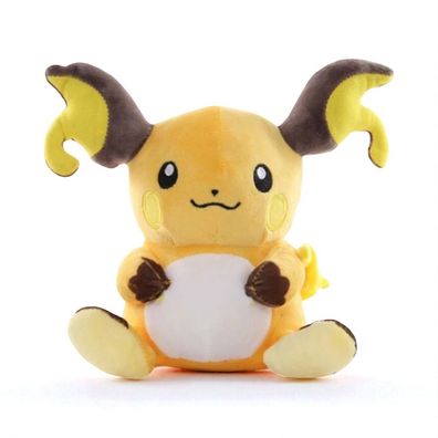 Raichu Plüschtier 20 cm - Pokémon Kuscheltier - Weiches Spielzeug für Kinder